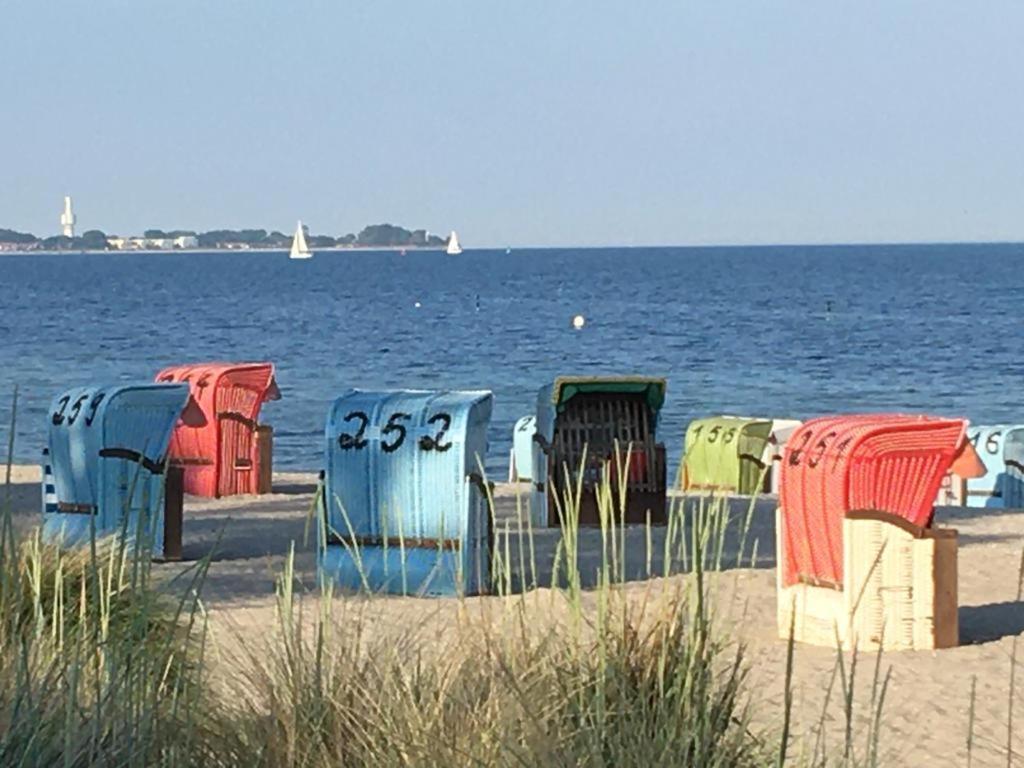 Ferienwohnung Kofferfisch Sierksdorf Exteriör bild